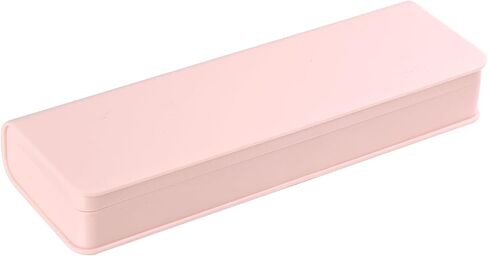 Pencil Box,Plastic Pencil Case For Kids School Office,Grey,1 Pack,Solid in Kuwait