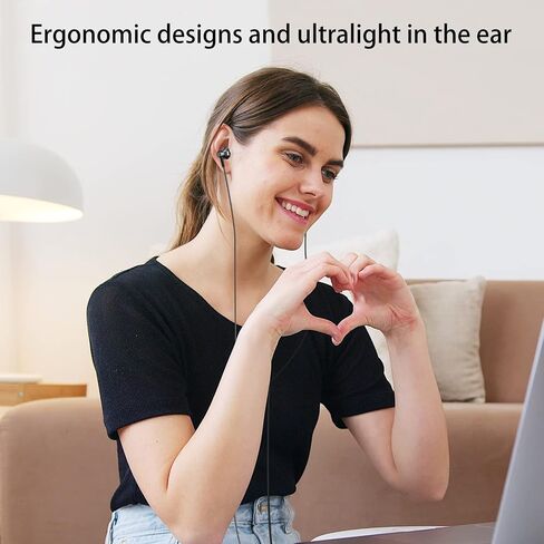 USB Type C Headphone 4 Pack, USB C Earphones Type C Headphones Stereo with Microphone Volume Control Compatible with Samsung Galaxy S20+/S21/S20/Google Pixel/OnePlus/Xiaomi and Android Smartphones in Kuwait
