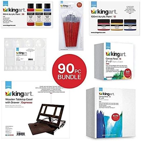 KINGART Pro Sketch & Draw Kit, Set of 43 in Saudi Arabia