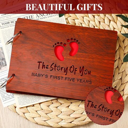 Baby's First Five Years Photo Album, Handmade DIY the Story of You, Memory Notebook Family Photo Album in Saudi Arabia