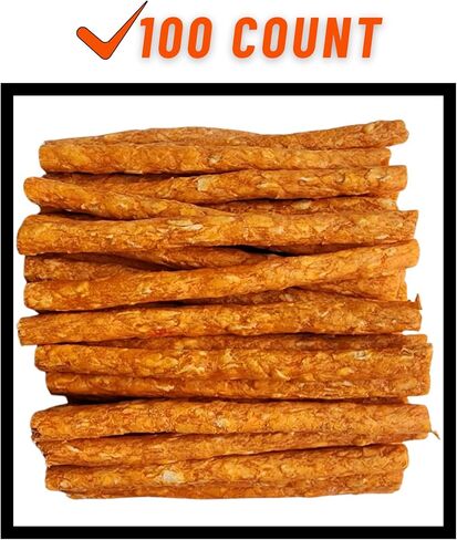 Rawhide Stick 5-Inch | Chicken Flavor Dog Chew Treat | Dental Sticks (Pack of 50) in Saudi Arabia