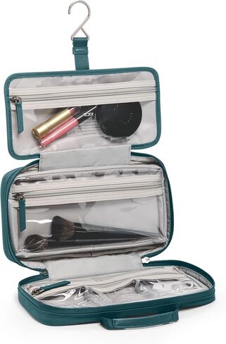 TUMI - Voyageur Small Madeline Cosmetic Bag - Makeup Case Organizers for Travel - Make Up Bag for Packing - Light Mauve in Kuwait