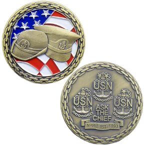 الولايات المتحدة الأمريكية Core Value Sailor's Creed Challenge Coin