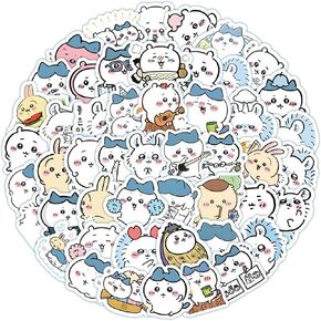100Pcs Kawaii Chiikawa Sticker for Kids, Cute Cartoon Waterproof Vinyl Stickers for Teen Girl Adult Water Bottle, Laptop, Phone, Computer, Guitar, Notebook