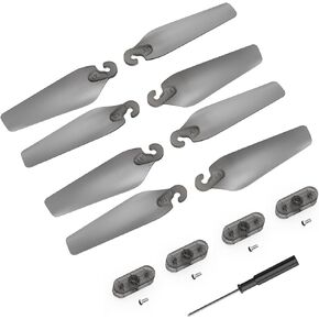 8 PCS Propellers Propellers استبدال الإفراج السريع وملحقات الشفرات المنخفضة الضوضاء