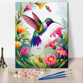 DIY Paint by Numbers Kit for Adults Beginner,Dragon Blue Eye Close-Up Fantasy Monster Art, Realistic Dinosaur Eye Painting by Number for Home Decor 16x20 Inch
