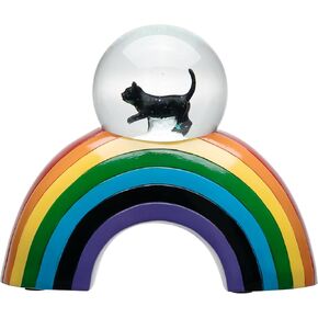 جرة القط التذكارية المثالية مع جسر قوس قزح جسر الثلج Globe Design Cat Memorial ...