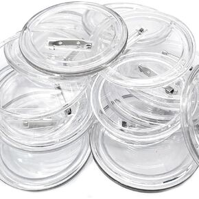 15pcs DIY زر دبابيس 2.3 بوصة الفراغ الأزرار دبابيس أزرار مخصصة واضحة مع صور الصور للمدرسة والمنزل والحفلات لمشروع DIY ، لوازم الحرف لصنع شاراتك الخاصة
