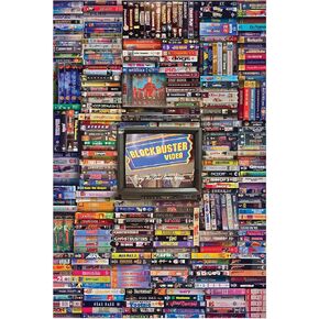 Blockbuster Era 1000 قطعة بانورت بانزو ، دعابة في الدماغ للأطفال والكبار | 28 × 20 بوصة