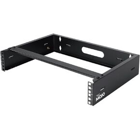 8U Wall Mount Network Rack, Wall Mount Patch Panel Bracket 14inch Depth, 8U Rack for 19in Network Switches/Data/IT Equipment, 110lbs(50kg) Capacity
