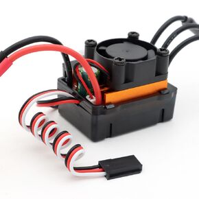 Speed Controller Brushless ESC for 1/10 1/12 1/14 1/16 RC Car， Car Speed Controls Accessories