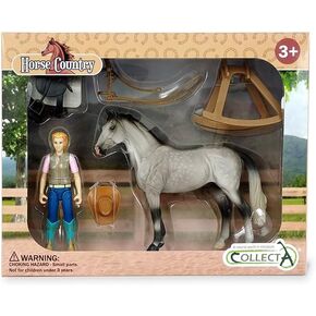Collecta Western Rider و Horse Set | النموذج # 84245