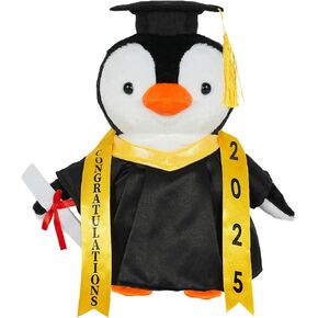 Graduation Stuffed Animal, 2025 Capybara Stuffed Animals 11 Inch with Hat Tassel Diploma, Graduation Gift Decorations Party Congratulatory for Girls Boys Friends (Capybara)