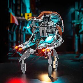 LED Lighting Compatible with Lego Droideka 75381, Light Kit Compatible with Lego 75381, Giving Light to Model, NOT Included The Model Set（Standard Version）