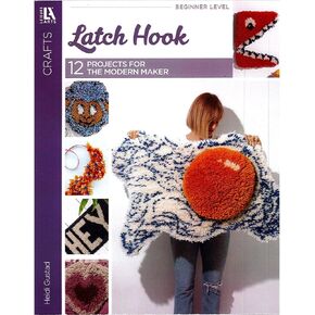 Leisure Arts Crafts Latch Hook Crafting Book