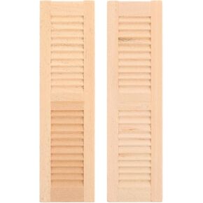 Healifty House Bookshelf 1:12 Scale Mini Window Shutter ، زخرفة أثاث Dollhous