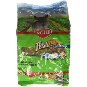 (3 عبوة) Kaytee Fiesta Food for Chinchillas 2.5 Jout Bag