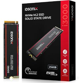iDsonix 512GB M.2 NVME SSD, PCIe Gen3x4 M.2 2280 SSD 3D NAND Flash, Speed Up to 2,800 MB/s, Internal Soild State Drive with Heatsink, Internal SSD for Laptop, Desktop, and PC