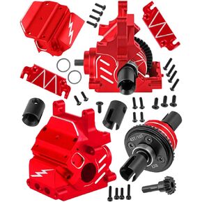 RC Diff Gear 43t/10T ، ترقيات علبة التروس الأمامية والخلفية من الألومنيوم ل 1/8 Kraton ، Outcast ، سيئة السمعة ، Talion 6S BLX/EXB ، 1/7 BIG RROCK ، FIRETEAM ، MOJAVE 6S BLX ، GEASES APS UP ، NAVY Blue