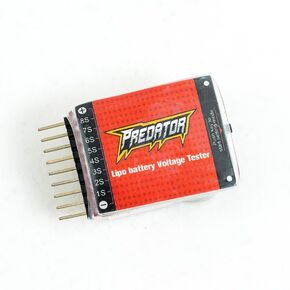 FMS RC Plane RC Airplane Lipo Battery Voltage Checker FMSBVT01