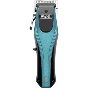 Wahl Pro Animal Groom Lite Pet Clipper - شحن اللاسلكي والاسترخاء - شفرات قابلة للتعديل - طقم الاستمالة المهنية للكلاب والقطط والحيوانات الأليفة الصغيرة - الأزرق الأسود/المعدني