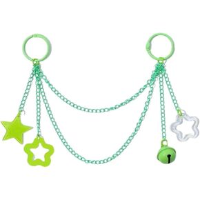 سلسلة أكياس ITA ، إكسسوارات حقيبة ITA ، DIY Decoration ITA BAC CARK PIN ، سلسلة زخرفية لحقيبة ITA (أخضر) in Kuwait