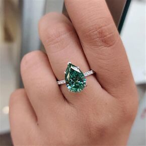 AZQ 925 Sterling Silver 18K Gold Gold Marquise Promise Ring مع 1 قيراط شملت قليلاً جدًا من الزركونيا المكعبة البيضاء ، وضع الكتلة الحديثة ، خاتم زفاف الكبار الإناث