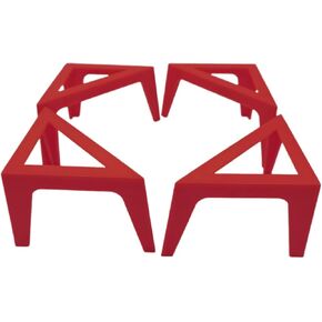 4Pcs Canvas Stands for Painting Mini Canvas Feet Risers Canvas Support Stands for Pouring Paintings Drawing Supplies,10x5x5cm