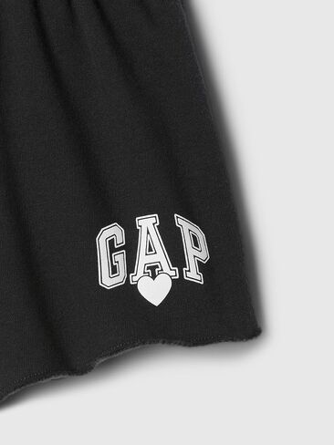 GAP Girls' Raw Hem Logo Shirt in Saudi Arabia