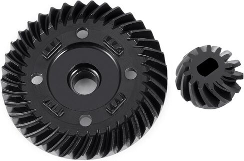 الصلب الكربوني 13-37T تروس الترس التفاضلي معاني التروس الخلفية التروس الحلزونية لـ 1/8 TRA-XXAS MAXX SLASH 4x4 Rustler Stampede Hoss Slayer T-Maxx XO-01 Summit Revo (الخلفية) in Kuwait