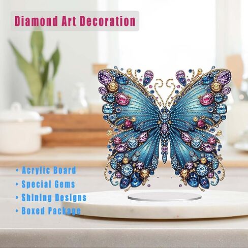 TSRUVYL Christmas Diamond Art Painting Kit, Snowman Double Sided Desktop Ornament, Cute Tabletop Diamond Art Painting Gift, DIY 3D Special Gem Diamond Dot Kit for Adults, Box Package (Red Snowman) in Kuwait