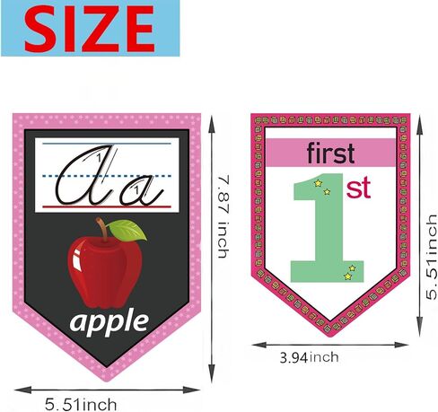 48 Pieces Cursive Alphabet and Number Back to School Bulletin Board Set, Cursive Letter Formation Cards, Early Learning Posters Cards for Kindergarten Primary Classroom Wall Décor(Cursive Style) in Saudi Arabia