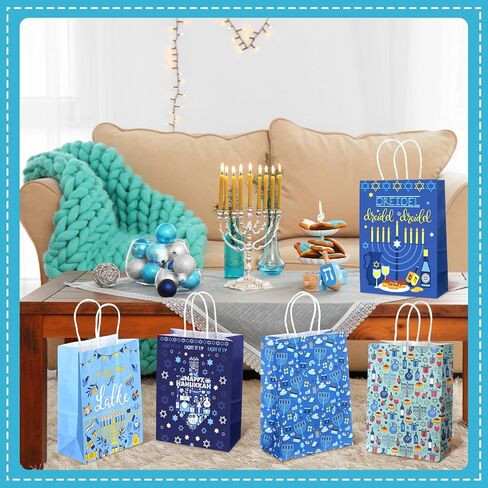 24 Pcs Sleepover Party Bags Slumber Sleepover Party Favor Bags Sleepover Party Supplies for Girls Pajama Treat Bags Slumber Party Bags with Handle Paper Sleepover Stuff for Pajama Party Decorations in Kuwait