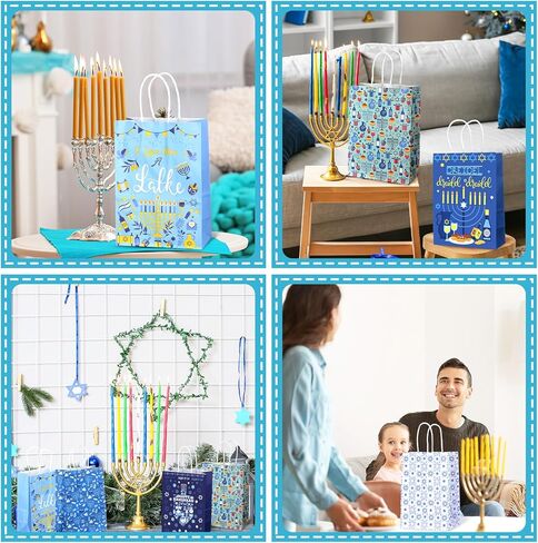 24 Pcs Sleepover Party Bags Slumber Sleepover Party Favor Bags Sleepover Party Supplies for Girls Pajama Treat Bags Slumber Party Bags with Handle Paper Sleepover Stuff for Pajama Party Decorations in Kuwait