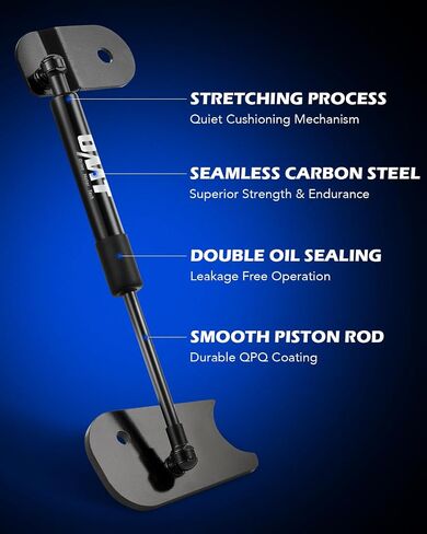 Orion Motor Tech Tailgate Assist Compatible with Ford Ranger 2019 2020 2021 2022 2023, Heavy Duty Steel Tailgate Shock Absorber Tailgate Damper in Saudi Arabia