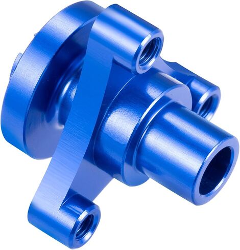 ألومنيوم المعادن RC Car Clipper Eliminator Spur Gear Mount Part for 1/10 Traxxas 2WD Slash Bandit RC Car Pruck (Blue) in Kuwait