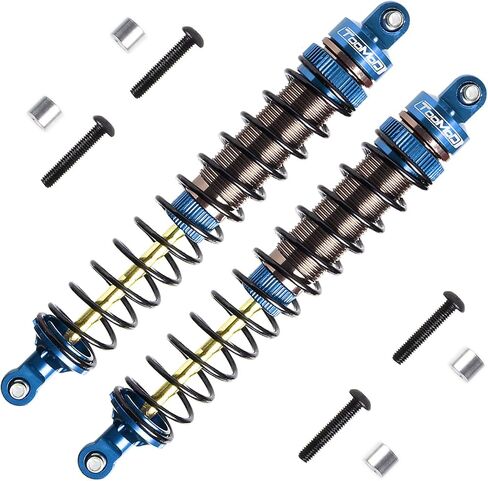 130mm RC Oil Shock Absorber Big Bore Damper for 1/8 Arrma Typhon,Redcat,Granite,Senton, HSP,HPI, Buggy Truggy,etc. Parts Upgrade Replace（2Pcs）(Grey) in Saudi Arabia