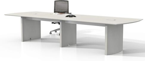 Safco Medina Modern Office Conference Meeting Room Table, 10', Gray Steel in Saudi Arabia