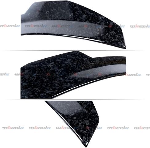 سبويلر خلفي متوافق مع 2008-2014 بنز W204 C-Class، نمط PSM منقار البط يناسب C180 C200 C250 C300 C350 C63 AMG، شفة جناح غطاء ذيل صندوق البط (أسود لامع) in Kuwait