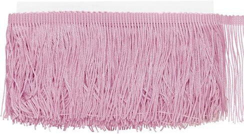 Chainette Fringe Trim, 10 Yards of 4" Polyester Braid Tassel Trim for DIY Crafts/Latin Dress/Lamp Shade Decoration/Wedding Dress/Sewing/Clothing Fringe Thread Yarn [Navy Blue] in Saudi Arabia