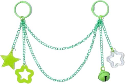 سلسلة أكياس ITA ، إكسسوارات حقيبة ITA ، DIY Decoration ITA BAC CARK PIN ، سلسلة زخرفية لحقيبة ITA (أخضر) in Kuwait