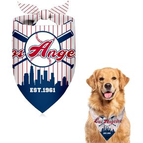 Pet Dog Bandana for Dogs ، Baseball Cats Cotton Cotton Triangle Triangle Drivf Game Game Day Gifts