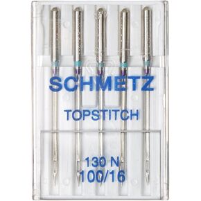 Schmetz Topstitch Machine Needle 16/100 ، حجم 100/16 5/PKG