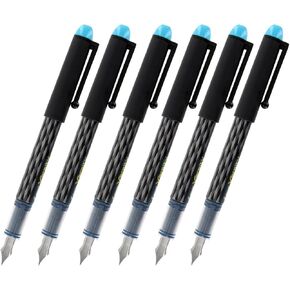 Pilot Varsity Abountain Abouns ، حبر الفيروز ، نقطة متوسطة ، حزمة 6