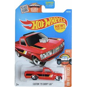 Hot Wheels Custom '72 Chevy Luv ، شاحنات ساخنة 8/10 [أحمر]