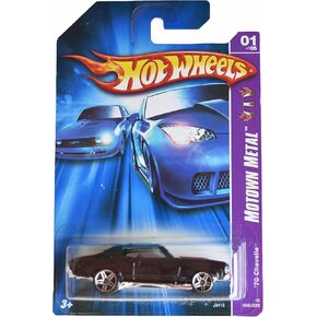 Hot Wheels '70 Chevelle ، [Black] 86/223 Motown Metal 1/5