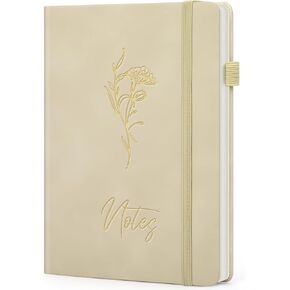 Lined Journal Notebook For Women, 200 Pages A5 Hardcover Leather Journals For Writing College Ruled Notebook For Work School Note Taking Business Diary Notepad 5.7'' X 8.3''-Green