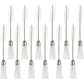 GLEAVI 12pcs Multi Functional Cleaning Brushes for Small Spaces Detail Dust Cleaner Tools for Keyboard Car Oven and Hard to Reach Areas