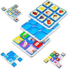 Edu&Kate's, Activity Box - Learning About Colors, Fruits & Math Made Fun with Puzzles & Sensory Toys, Stage 3 Kit - Vol. 3, Special Needs Kit