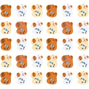 30 PCS Crite Erasers Cartoon Capybara Eraser Kawaii Eraser Pencer Eraser للطلاب Girls Boys Boys Women School School Package Eraser Pack (30pcs Capybara)